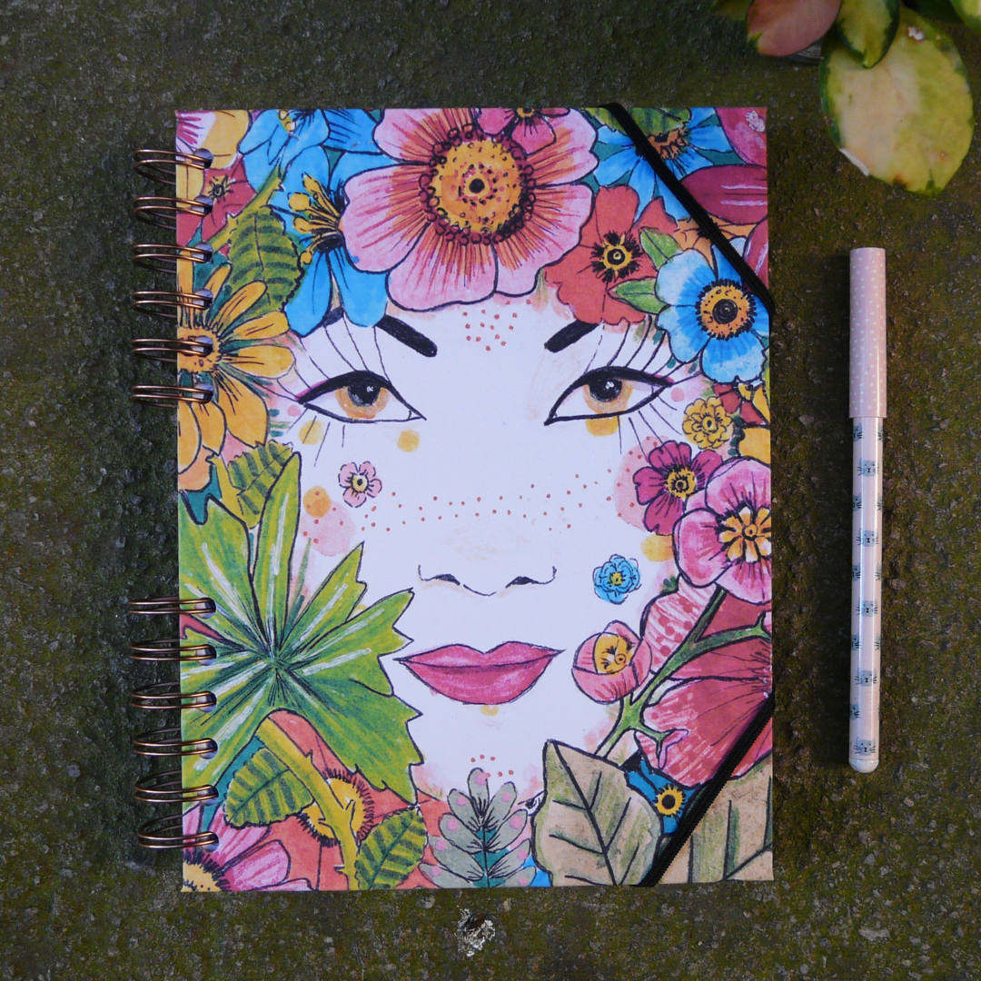 Libreta Cara Flores