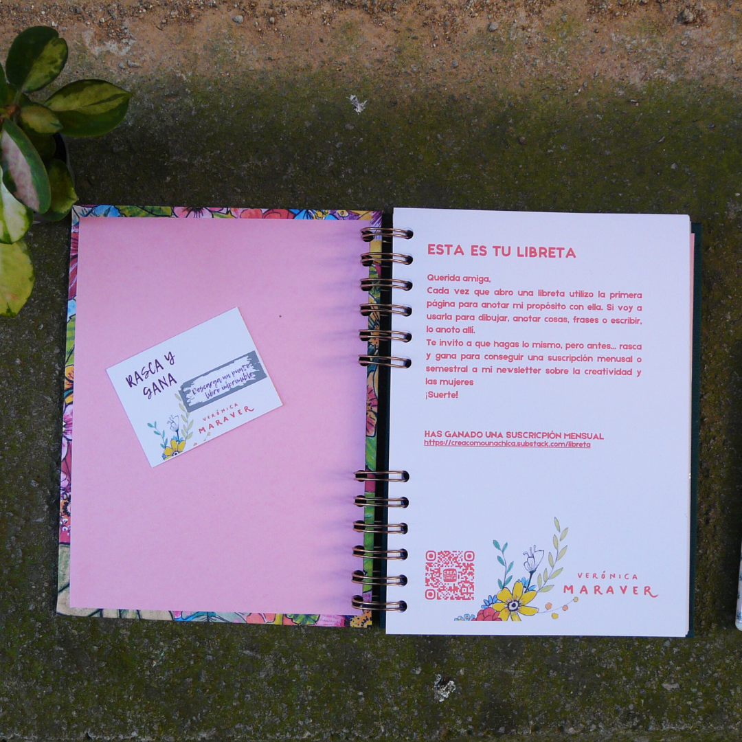 Libreta Cara Flores