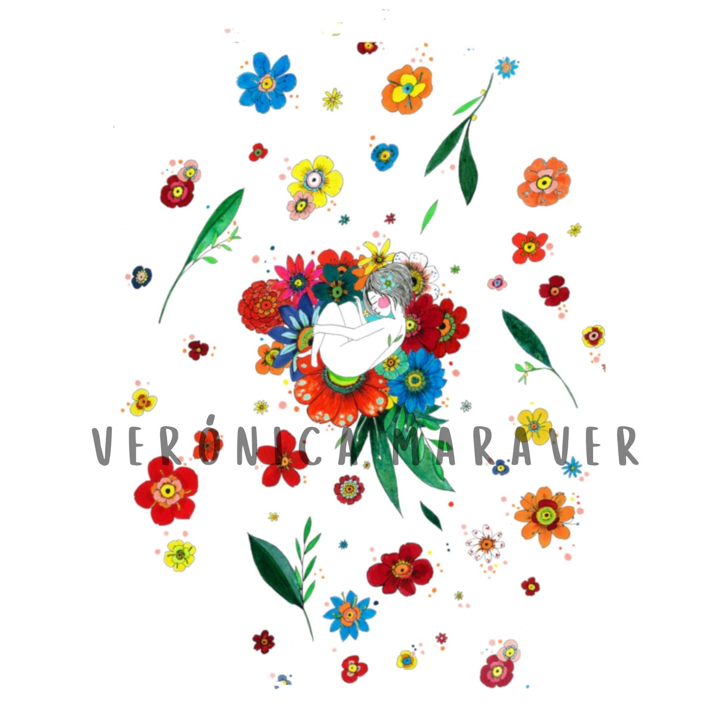 Lámina ''Jimena durmiendo'' - Verónica Maraver