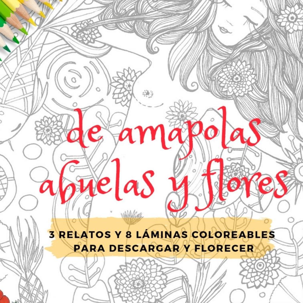 Ebook Coloreable De amapolas... - Verónica Maraver