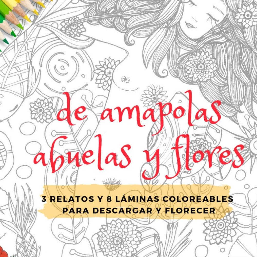 Ebook Coloreable De amapolas... - Verónica Maraver