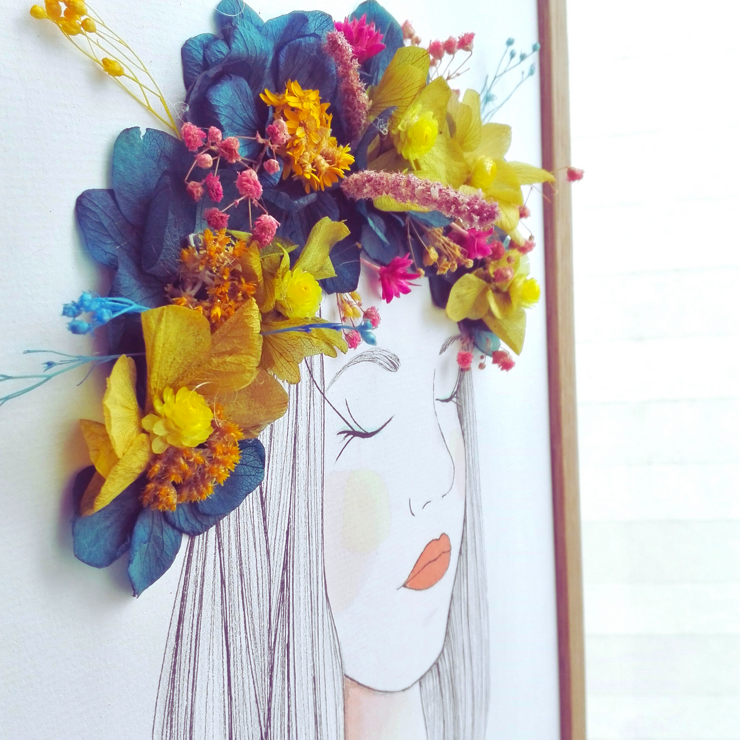 Taller de ilustración con flores