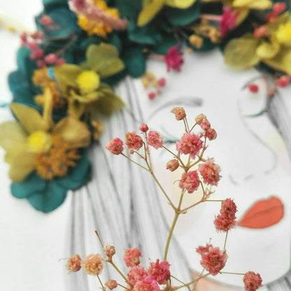 Obra original personalizada con flores - Verónica Maraver