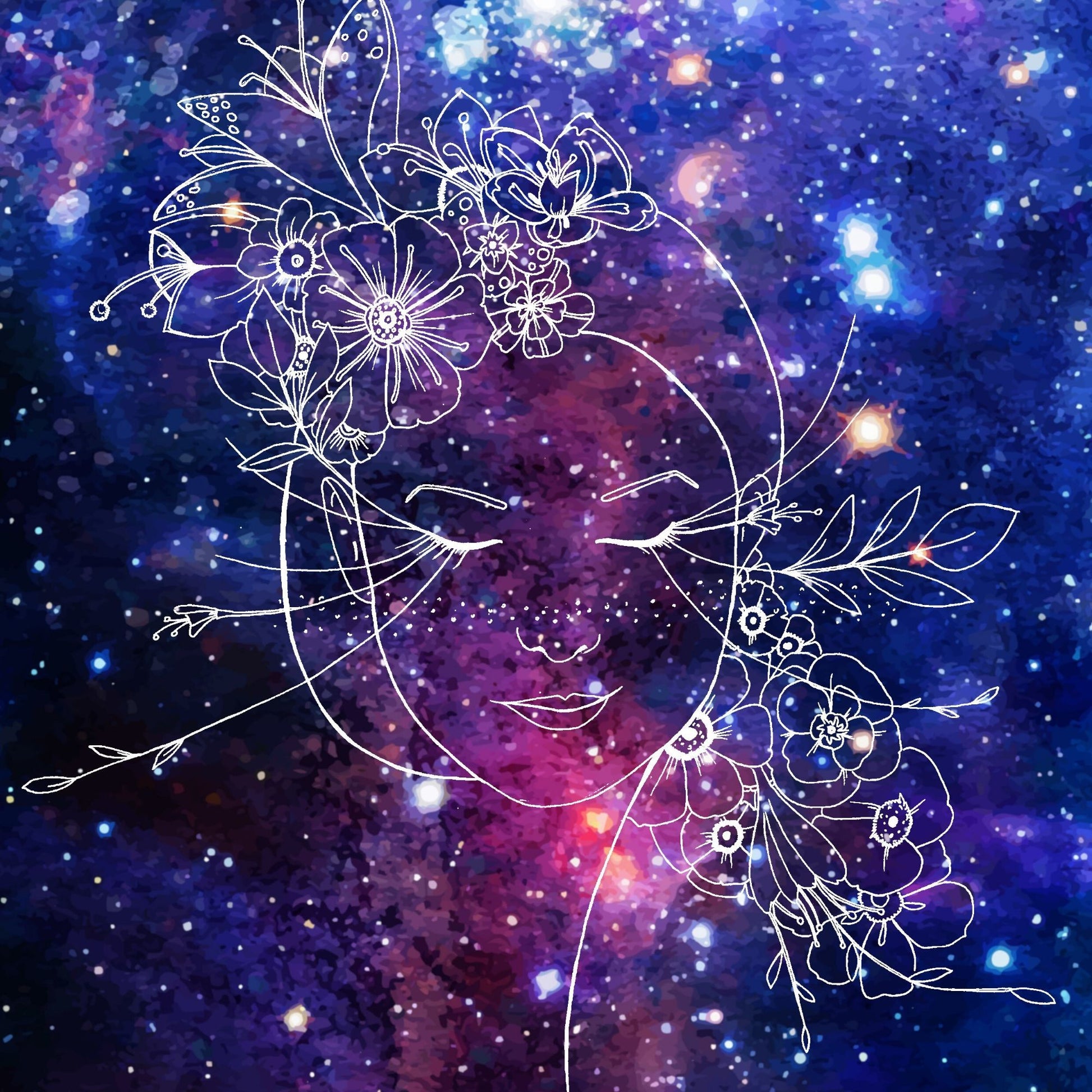 Lámina Galaxia - Verónica Maraver