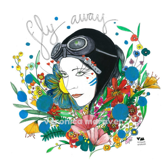 Obra Original Amy Johnson - Verónica Maraver